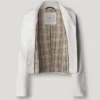 Kurz geschnittene Twill-Jacke Kurz geschnittene Twill-Jacke