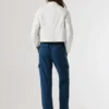 Kurz geschnittene Twill-Jacke Kurz geschnittene Twill-Jacke