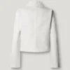Kurz geschnittene Twill-Jacke Kurz geschnittene Twill-Jacke