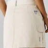 Kurzer Cargo-Rock aus Twill Kurzer Cargo-Rock aus Twill