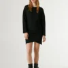 Kurzes Fleece-Kleid Kurzes Fleece-Kleid
