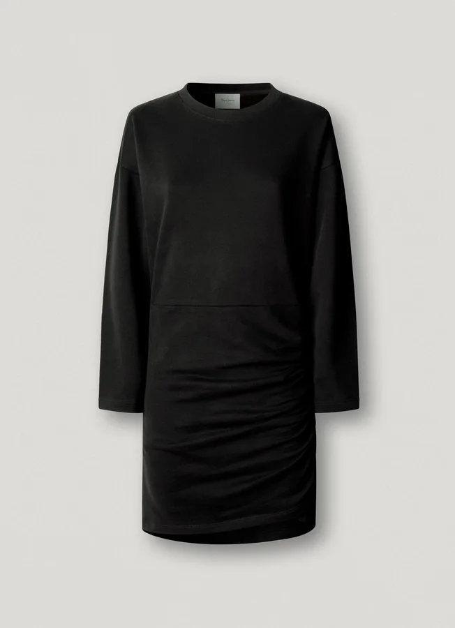 Kurzes Fleece-Kleid Kurzes Fleece-Kleid
