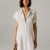 Kurzes Kleid mit Spitze