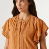 Kurzes Kleid mit Spitze