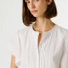 Kurzes Kleid mit Spitze