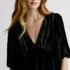 Kurzes Samtkleid Kurzes Samtkleid