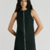 Kurzes Twill-Kleid Kurzes Twill-Kleid