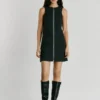 Kurzes Twill-Kleid Kurzes Twill-Kleid