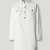 Kurzes Twill-Kleid Kurzes Twill-Kleid