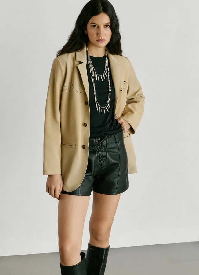 Lammleder-Shorts Lammleder-Shorts
