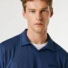 Langarm-Polo mit gesticktem Logo