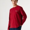 Langarm-T-Shirt in lockerer Passform Langarm-T-Shirt in lockerer Passform