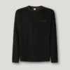 Langarm-T-Shirt in lockerer Passform Langarm-T-Shirt in lockerer Passform