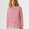 Langärmliges gestreiftes T-Shirt Langärmliges gestreiftes T-Shirt