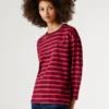 Langärmliges gestreiftes T-Shirt Langärmliges gestreiftes T-Shirt
