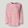 Langärmliges gestreiftes T-Shirt Langärmliges gestreiftes T-Shirt