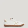 Leder-Sneaker mit Animal-Print-Details – Ball