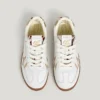 Leder-Sneaker mit Animal-Print-Details – Ball
