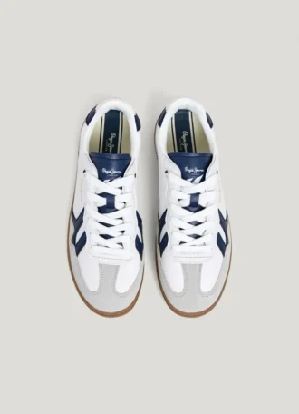 Leder-Sneaker mit Cupsole-Sohle – Ball