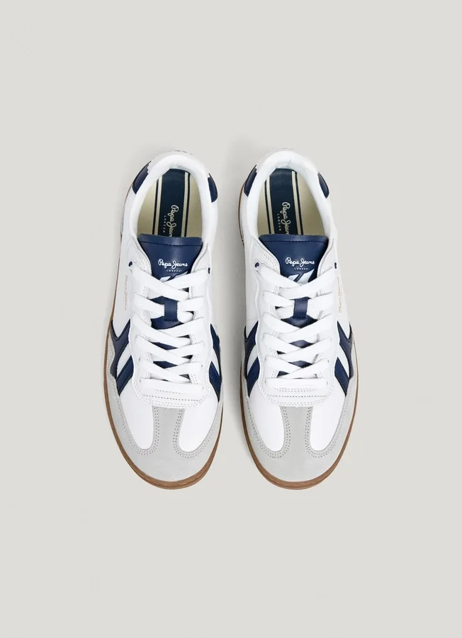 Leder-Sneaker mit Cupsole-Sohle – Ball Leder-Sneaker mit Cupsole-Sohle – Ball
