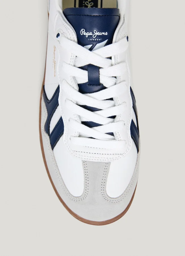 Leder-Sneaker mit Cupsole-Sohle – Ball Leder-Sneaker mit Cupsole-Sohle – Ball