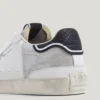 Leder-Sneaker mit Glitzer-Details Leder-Sneaker mit Glitzer-Details