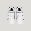 Leder-Sneaker mit Klettverschluss