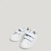 Leder-Sneaker mit Klettverschluss Leder-Sneaker mit Klettverschluss