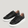 Leder-Sneaker mit Nieten Leder-Sneaker mit Nieten