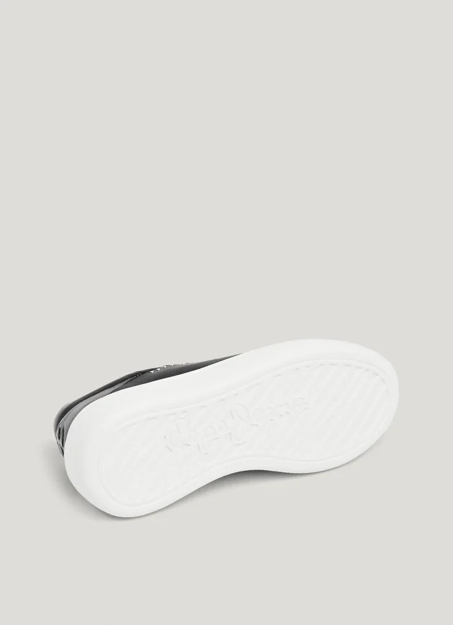 Leder-Sneaker mit Nieten Leder-Sneaker mit Nieten