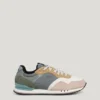 Leder-Sneaker mit Wildlederdetails – London Leder-Sneaker mit Wildlederdetails – London