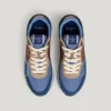 Leder-Sneaker mit Wildlederdetails – London Leder-Sneaker mit Wildlederdetails – London