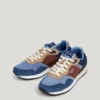 Leder-Sneaker mit Wildlederdetails – London Leder-Sneaker mit Wildlederdetails – London