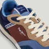 Leder-Sneaker mit Wildlederdetails – London Leder-Sneaker mit Wildlederdetails – London