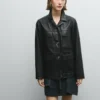 Lederjacke