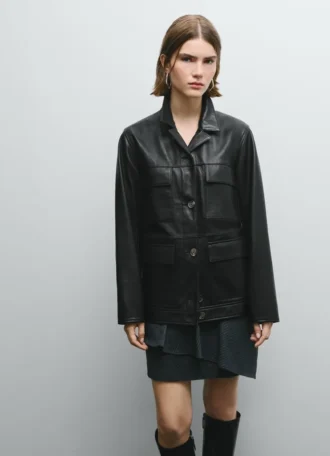 Lederjacke