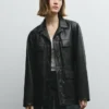 Lederjacke