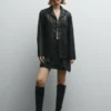 Lederjacke