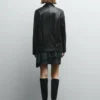 Lederjacke