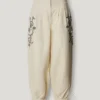 Leinenhose mit weitem Bein Leinenhose mit weitem Bein