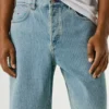 Locker sitzende Jeansshorts Locker sitzende Jeansshorts