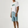 Locker sitzende Jeansshorts Locker sitzende Jeansshorts