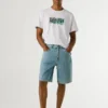 Locker sitzende Jeansshorts Locker sitzende Jeansshorts