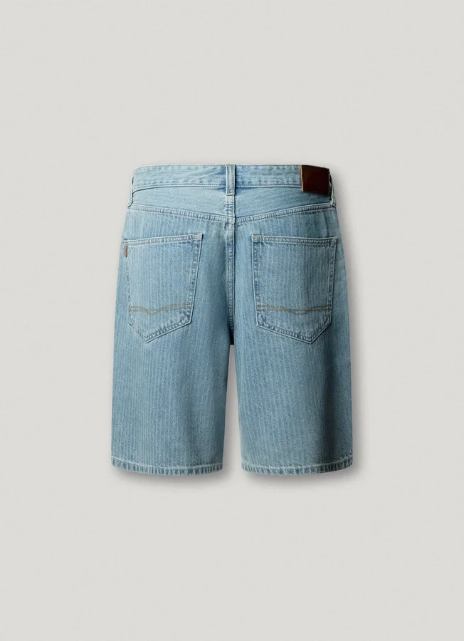 Locker sitzende Jeansshorts Locker sitzende Jeansshorts