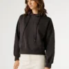 Logo-Hoodie mit Strass Logo-Hoodie mit Strass