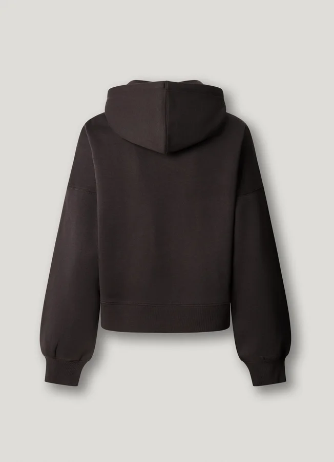 Logo-Hoodie mit Strass Logo-Hoodie mit Strass