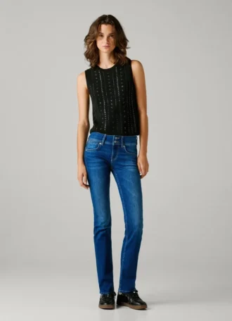 Low-Rise-Jeans in Slim Fit – Venus