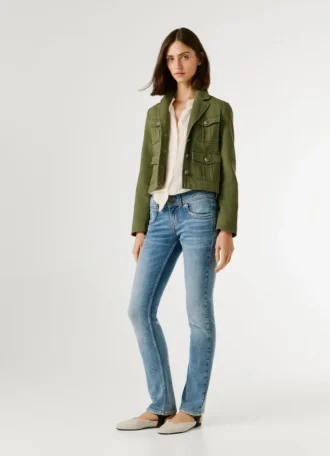 Low-Rise-Jeans in Slim Fit – Venus