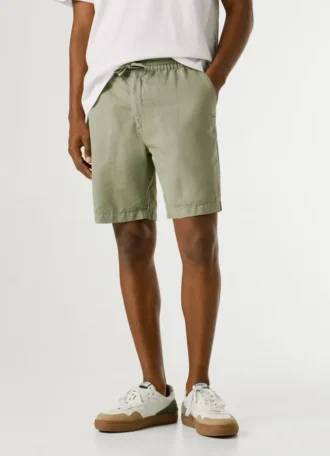 Lässige Leinen-Shorts