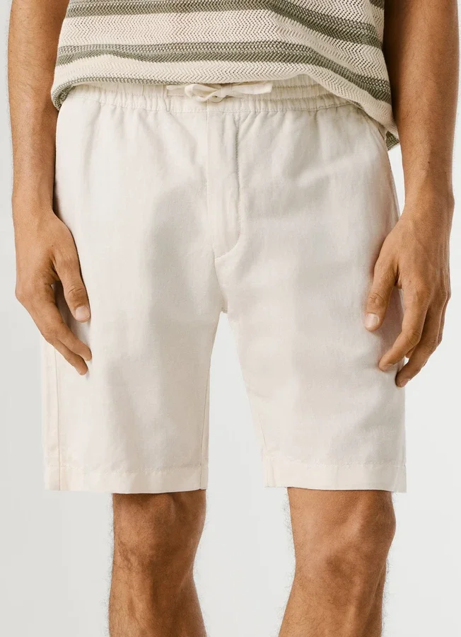 Lässige Leinen-Shorts Lässige Leinen-Shorts
